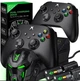 Док-станция BEBONCOOL Predator A100 RGB + 2 аккумулятора 5520 mAh для геймпадов Xbox One, Series (S/X) / Elite - изображение 1