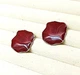 Серьги бижутерия Акцентные jeweston Бордовые - изображение 3