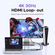 Карта видеозахвата UGREEN CM726 4K@30Hz, USB-A/C на HDMI, форматы YUY2/MJPEG, Live Stream Recording Grey (25773) - изображение 2