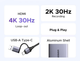 Карта видеозахвата UGREEN CM726 4K@30Hz, USB-A/C на HDMI, форматы YUY2/MJPEG, Live Stream Recording Grey (25773) - изображение 10