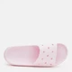 Женские шлепанцы для пляжа Crocs Classic Slide v2 PkM 209401-6ZW 41-42 (M8/W10) 26 см Pink Milk (198445106392) - изображение 6