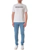 Футболка чоловіча TRUSSARDI JEANS (52T00589-1T005651-W001/22) Білий L - изображение 2