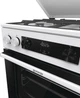 Плита Gorenje GK6C5WF комби, 71л, 60x60см, дисплей, IconLed, чугун, белый - изображение 6