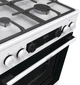 Плита Gorenje GK6C5WF комби, 71л, 60x60см, дисплей, IconLed, чугун, белый - изображение 8