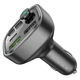 FM-трансмиттер и ресивер для авто BOROFONE BC48 Broad с поддержкой QC3.0 Bluetooth 5.0 мощность 18W Black - изображение 3