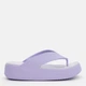 Женские вьетнамки для пляжа Crocs Getaway Groove Platform Flip MtP 210700-5BN 37-38 (W7) 23 см Mystic Purple (198445116780) - изображение 1