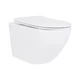 Унитаз подвесной Qtap Jay безободковый Ultra Quiet с сиденьем Soft-close QT07335177W - изображение 1