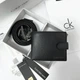 Чоловічий подарунковий набір портмоне та ремінь Ck (497) - зображення 1