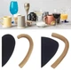 Набір форм для виготовлення ручок гончарних кухлів Mug Handle Molds форми для ліплення ручок чашок з глини, 12 шт, чорний "G" (102110879) - зображення 9