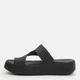 Женские шлепанцы для пляжа Crocs Getaway Platform Toe Loop Blk 210834-001 39-40 (W9) 25 см Black (198445131349) - изображение 4