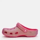 Женские кроксы Crocs Classic Iridescent Glitter Cg Dgf 211005-6ZQ 42-43 (M9/W11) 27 см Dragon Fruit (198445124020) - изображение 4