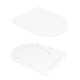 Унитаз напольный Qtap Virgo Ultra Quiet безободковый с сиденьем Soft-Close WHITE QT18226092AW - изображение 8