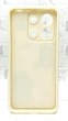 Чехол Shock Case Print для Xiaomi Redmi Note 13 4G бампер силиконовый бежевый с рисунком котики - изображение 4