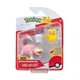 Набор игровых фигурок Pokemon W18 - Пикачу, Литвик, Слоупок - изображение 2
