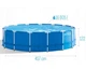 Каркасный бассейн Prism Frame Pool Intex 28242 (Диаметр 457 x Высота 122см) - изображение 3