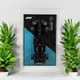 Арт Держатель Рамка на Стену 80x50 см. для фирменного конструктора Technic Mercedes-AMG F1 W14 E Performance (42171) Мерседес Ф1 Type-D - изображение 1
