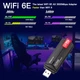 Трьохдіапазонний USB 3.0 Wi-Fi 6E 3000Mbps (AX) адаптер Fenvi 2.4G/5G/6Ghz (FU-AX3000) - зображення 1