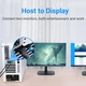 Перехідник конвертер DVI на HDMI converter Vention Bi-directional Adapter (HDMI 1.4, Full HD 60Hz). Black - зображення 5