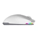 Ігрова миша комп'ютерна бездротова MEETION GW24 |2.4G+BT, 6 Keys, 8000dpi, 30-60h, RGB| white - зображення 3