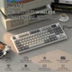Игровая Беспроводная Механическая Клавиатура ATTACK SHARK K86 Retro Grey - изображение 2