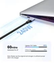 Кабель Ugreen Type-C to Type-C 2 м 240W 5A Gray - изображение 8