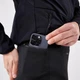 Тайтси чоловічі 100 теплі для бігу чорні - M / W32 L33 - изображение 5
