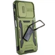 Чехол Epik Camshield Army Ring для Xiaomi Redmi 10 Ударопрочный Оливковый / Army Green - изображение 9