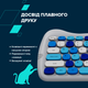 Комплект Canyon HSET-W6 Kitty Edition Wireless UA Blue (CNS-HSETW6BL) - изображение 8