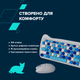 Комплект Canyon HSET-W6 Kitty Edition Wireless UA Blue (CNS-HSETW6BL) - изображение 10