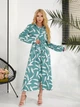 Жіноча легка сукня-сорочка з паском Uaclothes 54-56 Ментоловий (like31757-119641359) - изображение 1