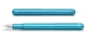 Чорнильна ручка Kaweco Liliput Blue блакитна алюміній перо M (середнє) - зображення 2