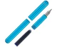 Чорнильна ручка Kaweco Liliput Blue блакитна алюміній перо M (середнє) - зображення 5