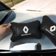 Набор подушек Renault для автомобиля, натуральная кожа, 2 шт, с логотипом - изображение 2