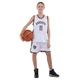 Форма баскетбольна дитяча NBA клуб Brooklyn Nets 11 NB-Sport розмір XL 134-150 см колір білий 3579 - зображення 4