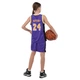 Форма баскетбольная детская NBA клуб Los Angeles Lakers 24 NB-Sport размер M 122-128 см цвет фиолетовый-желтый BA-9831 - изображение 4