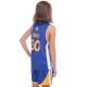 Форма баскетбольная детская NBA клуб Golden state warriors 30 NB-Sport размер 2XL 150-162 см цвет сине-желтый 7354 - изображение 2