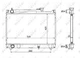 Радіатор охолодження Suzuki Grand Vitara/Vitara 2.0/2.5 94-03 53882 NRF - зображення 10