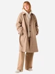 Пальто осеннее женское Uniqlo 950281266 2XL Коричневое (1159826821) - изображение 1