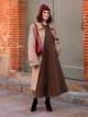 Пальто осеннее женское Uniqlo 950281266 2XL Коричневое (1159826821) - изображение 3
