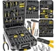 Универсальный набор инструментов WMC Tools WMC-186-3 186 единиц в кейсе - чемодане на колесах - изображение 1