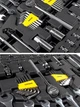Универсальный набор инструментов WMC Tools WMC-186-3 186 единиц в кейсе - чемодане на колесах - изображение 13