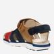 Дитячі шкіряні сандалії для хлопчика Geox B Sandal Delhi Boy B354LA0CL22-C6146 26 Коричневі (8058192264207) - зображення 6