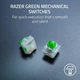 Клавиатура Razer BlackWidow V4 X Minecraft Edition (RZ03-04704100-R3M1) - изображение 5