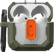Чехол для наушников UAG Plasma для AirPods (Gen 4, 2024) с карабином Оливковый (104129117272) - изображение 3