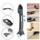 Силиконовый шпатель скребок для герметика и силикона с насадками Silicon Towel Scrapper черный - изображение 2