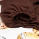 Простынь на резинке Moon&Star двуспальная 160x190+25 см Chocolate Dream Бязь Gold Люкс (MS-850001113) - изображение 3