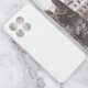 Чехол Fiji Style для Honor X8a силикон бампер с защитой блока камер белый - изображение 2