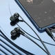 Навушники провідні Hoco M124 вакуумні з мікрофоном Black - зображення 3