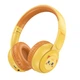 Наушники Bluetooth беспроводные Hoco W60 накладные детские с микрофоном Yellow - изображение 1