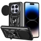 Чехол Fiji Camera Defence для Poco X7 бампер с защитой камеры и подставкой Black - изображение 1
